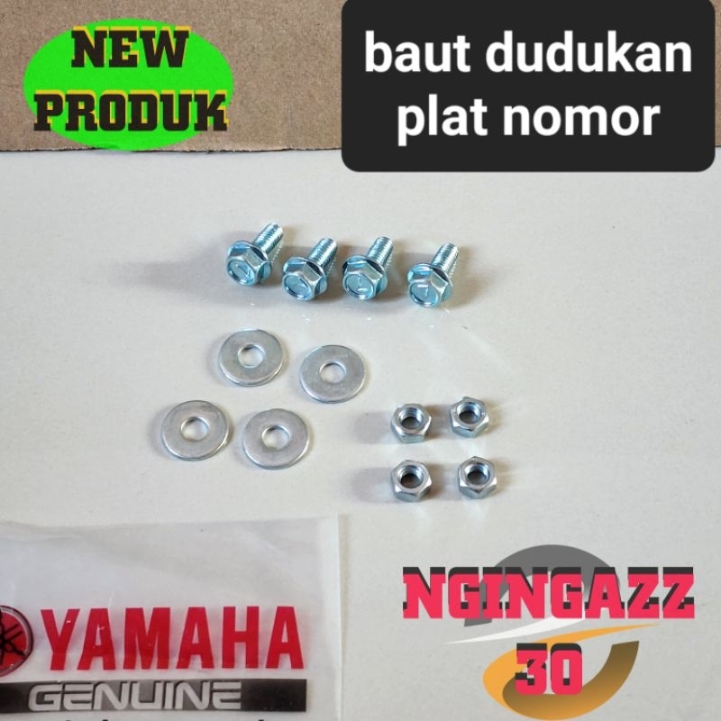 breket dudukan plat nomor depan belakang fiz r f1z r force1 alfa crypton vega lama sigma