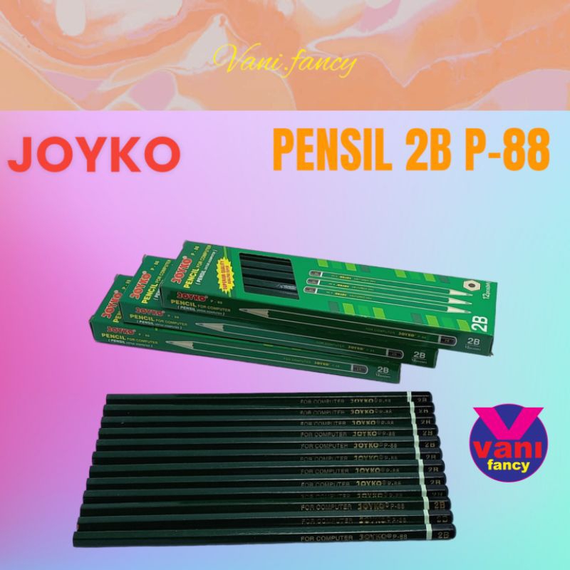 

Pencil Pensil Joyko P-88 / 2B / 1Box =12pcs