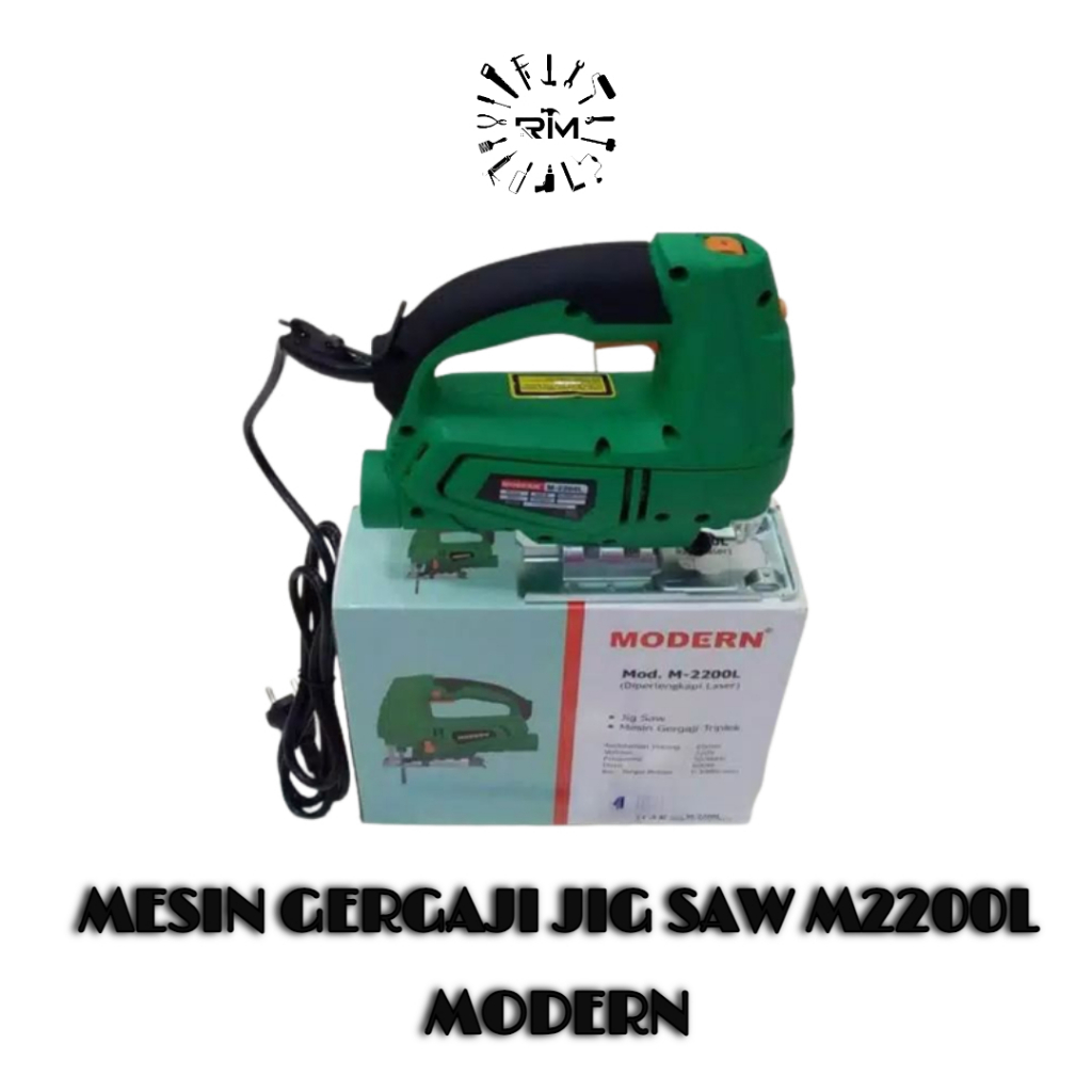 Mesin gergaji listrik/Mesin Jigsaw laser/Gergaji elektrik Modern M-2200L