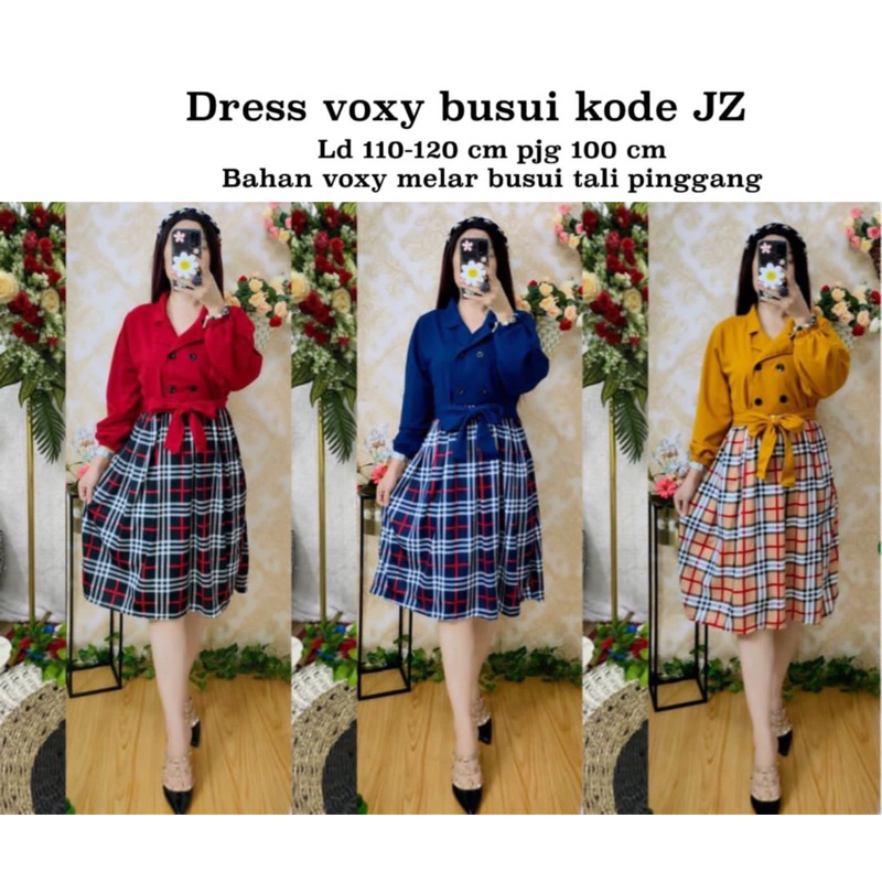 dress voxy busui murah kode jz