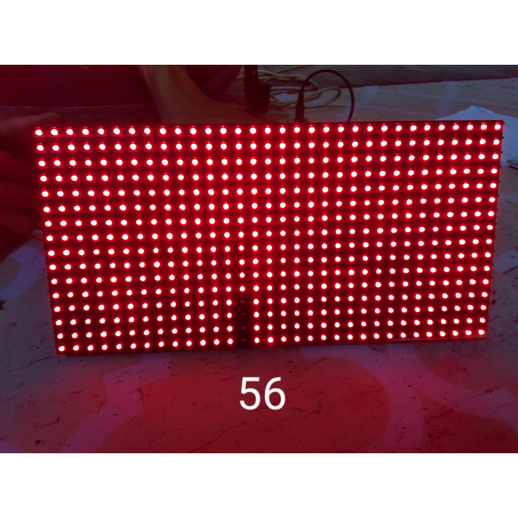 panel p10 outdor merah second