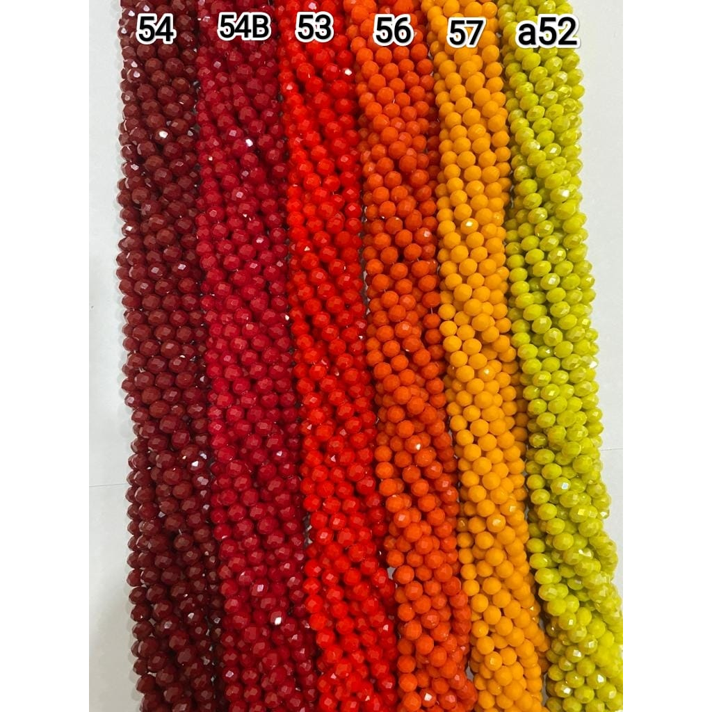 Kristal Ceko Bulat 8 mm warna [2/2] per 10 strings