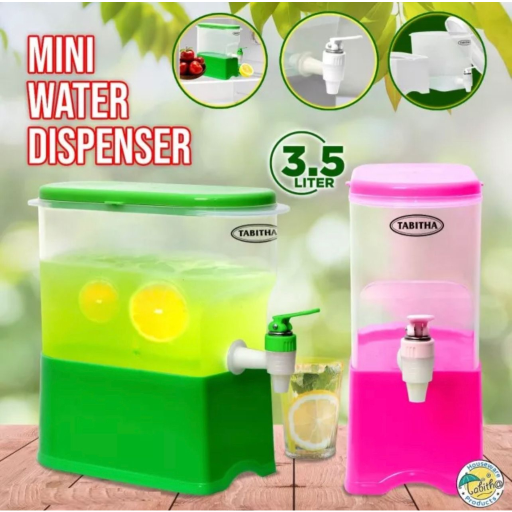 DISPENSER KULKAS 3,5L MINI WATER DISPENSER TABITHA DISPENSER AIR PANAS DAN DINGIN VD