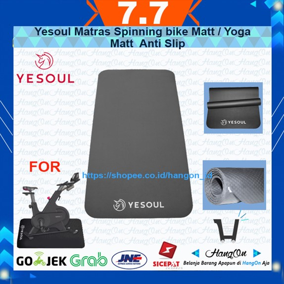 Yesoul Matras Spinning bike Matt Yoga Anti Slip