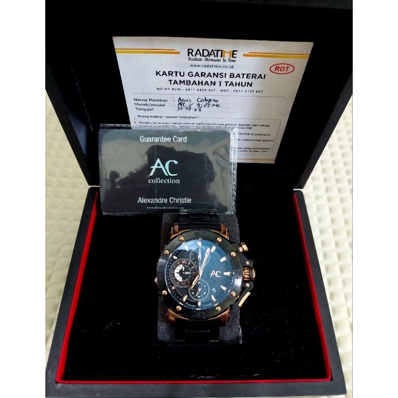 jam Alexandre Christie 9205 RoseGold SECOND