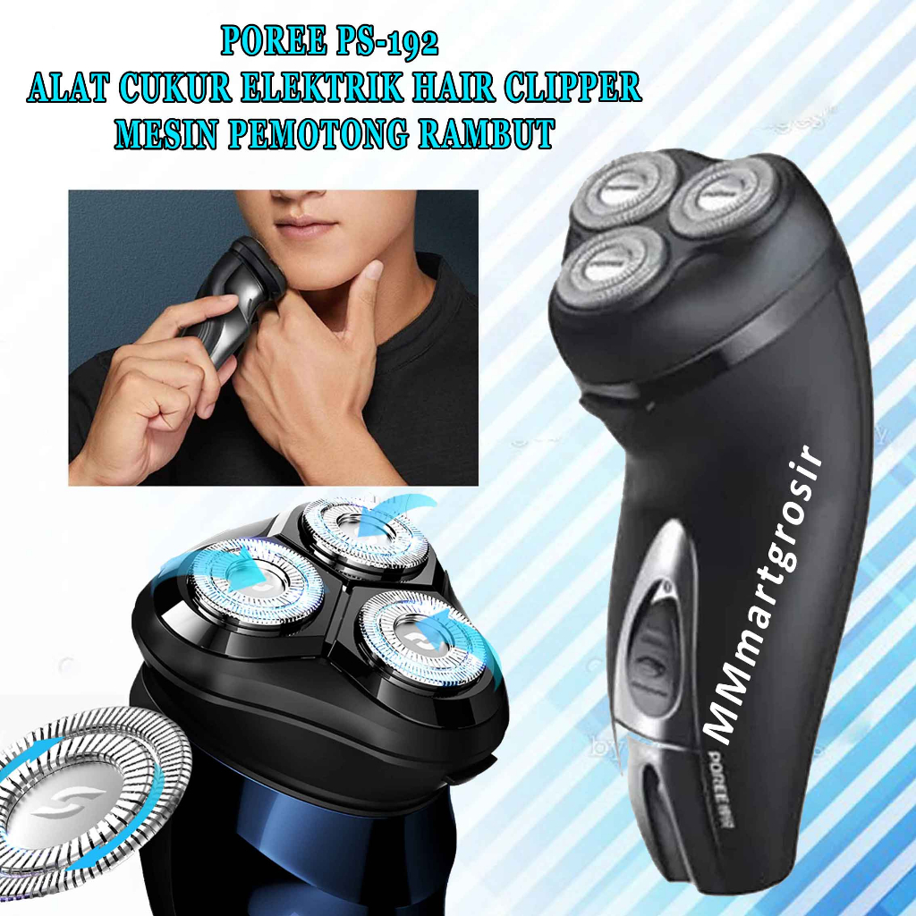 Poree Hair Clipper / Alat Cukur Rambut Electric / Alat Cukur Multifungsi / PS-192