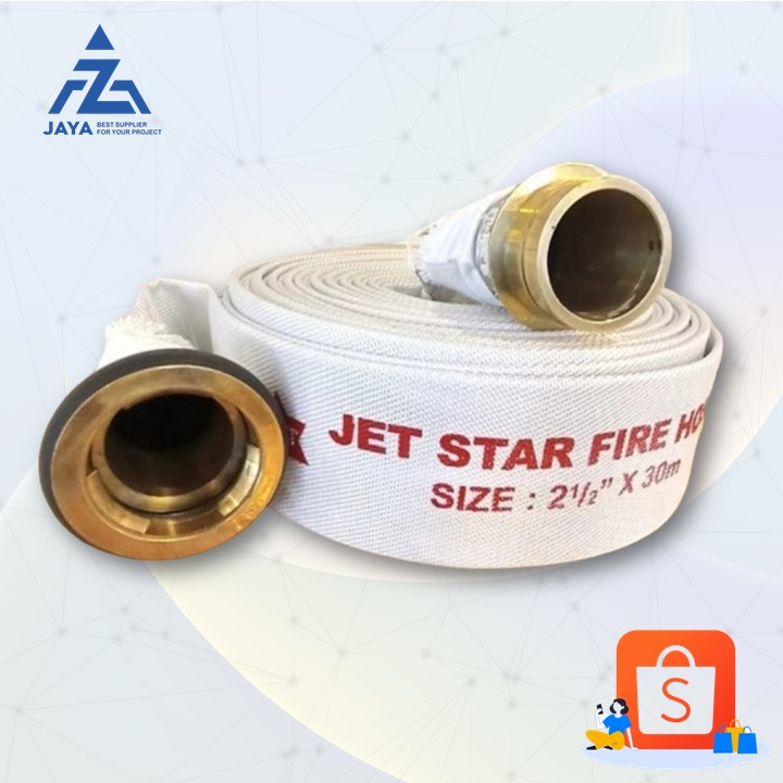 Selang kanvas Hydrant Fire Hose Jet Star 2.5" 2 1/2 inch