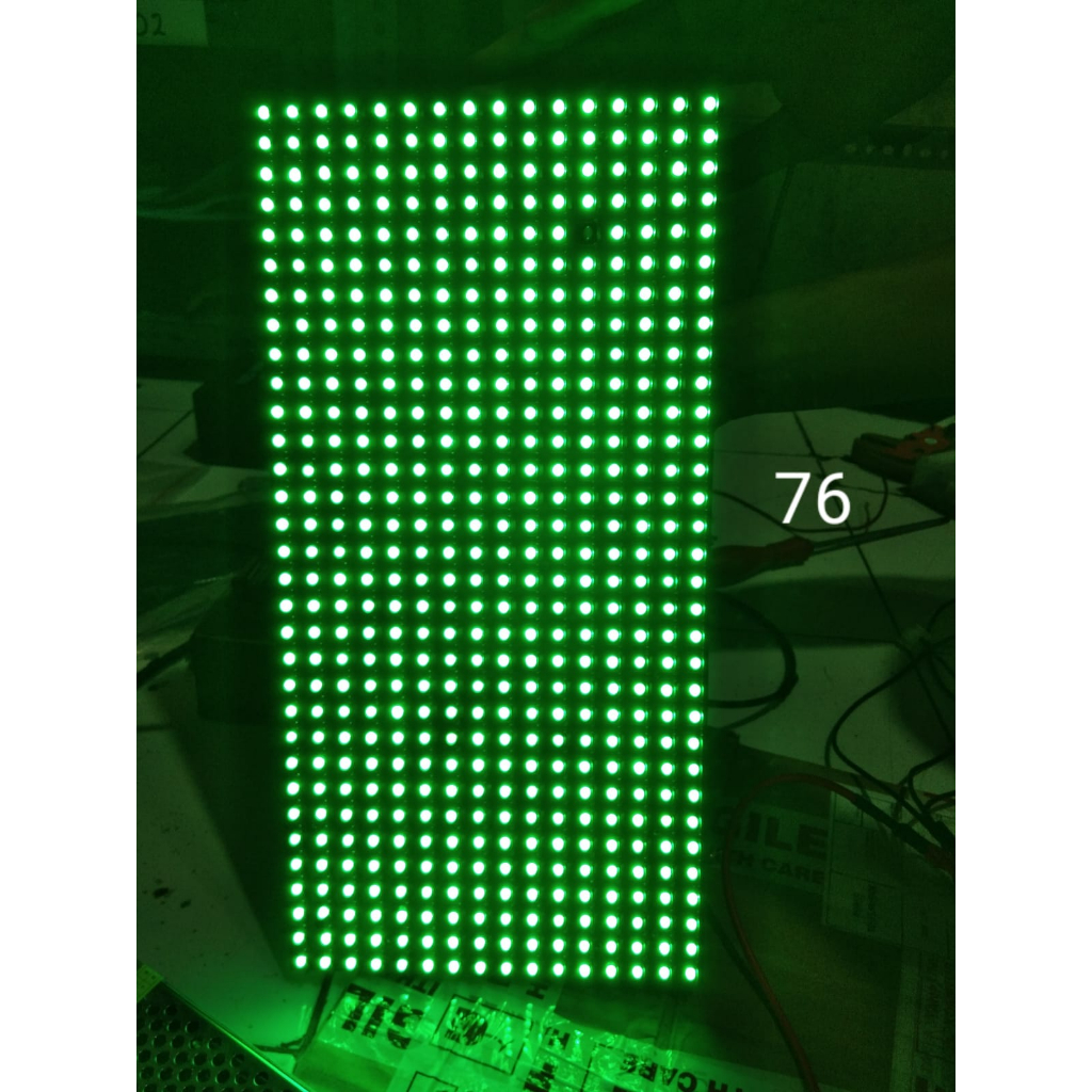 panel p10 hijau outdor second