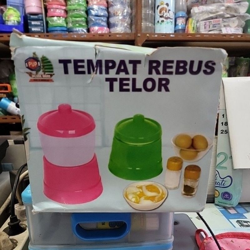 

Alat rebus telur setengah matang anti gagal