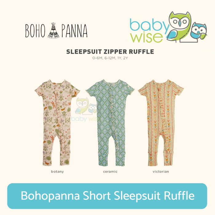 Bohopanna Short Sleepsuit Ruffle