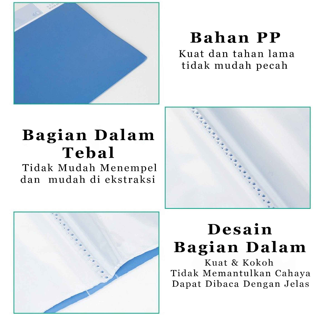 Map Clear Holder * Huajie Folder * Display Books A4 * Plastik File