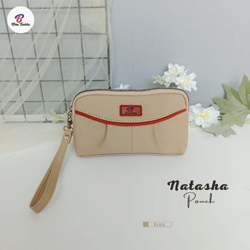 POUCH NATASHA BY BIRU TSABITA TAS WANITA MURAH BAHAN CHOCOLY