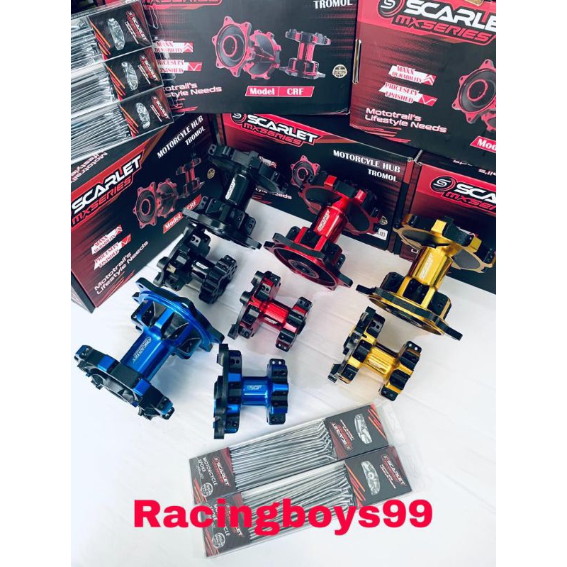 Tromol Set CRF 150L SCARLET MX SERIES NEW tromol scarlet CRF 150L + Jari Jari Supermoto Crume