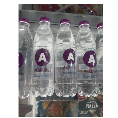 

ir Minum ALMAplus Real Akali Water jual untuk harga 1 botol.