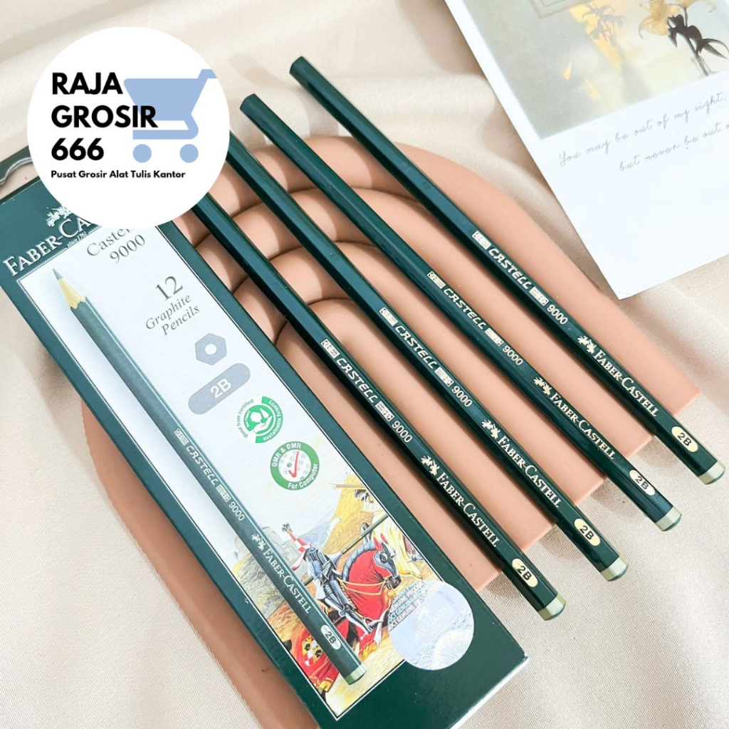 

Pensil 2B Faber Castell Graphite ORIGINAL Pensil Ujian 2B Pensil Komputer Faber Castell (1pcs) Harga GROSIRAN COD