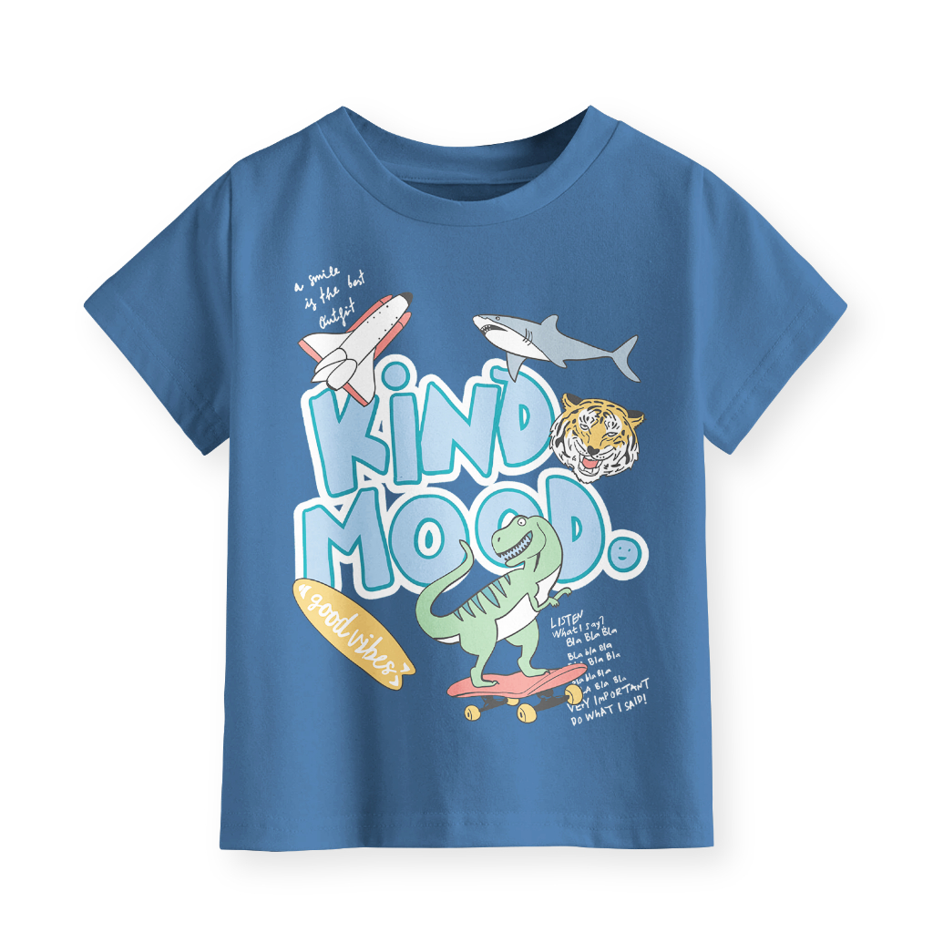 Kaos Anak Laki-Laki Perempuan Terbaru Motif Kind Mood