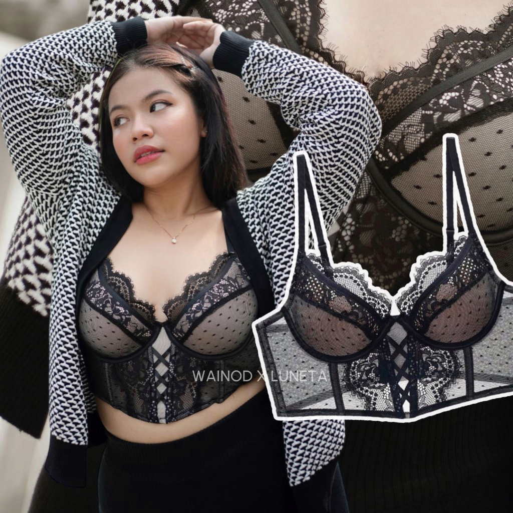 [WAINOD X LUNETA] BEVERLY bustier size 32B-38D (tanpa outer)
