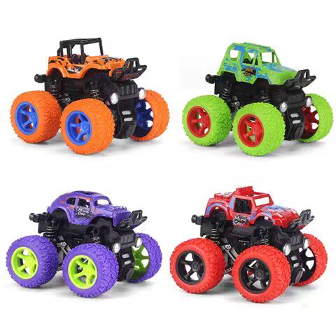 (Hello Girl) D19 Mobil Mainan Monster Truck Jip Bagus Roda Besar Import