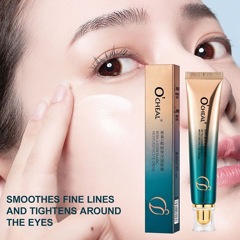 COD✅ READY STOCK ✅ O'CHEAL Eyecream with Retin a ester Krim Mata Mengencangkan Area Mata Panda Dark 