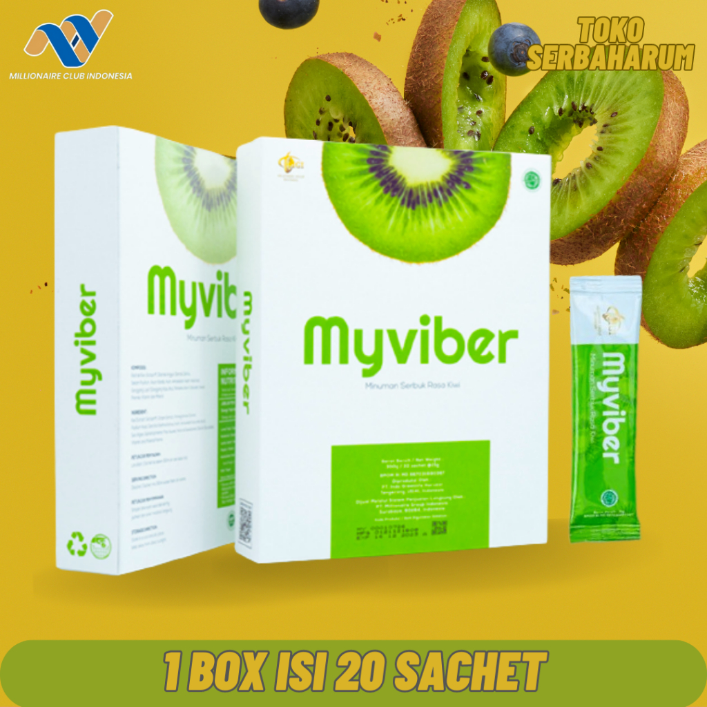 My Viber Myviber MCI 1 Box 20 Sachet Asli Original Segel Suplemen Diet Detox Alami