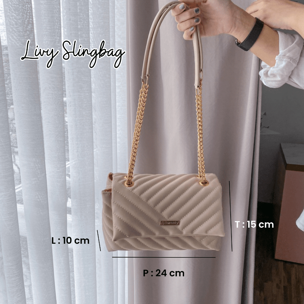 Livy Slingbag - Tweelyforbag - Tas Selempang Wanita - Tas Wanita