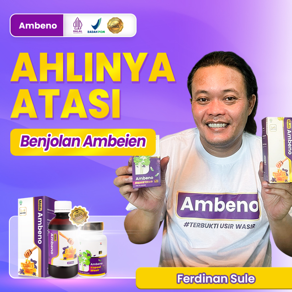 Madu Ambeno 1 Botol Obat Ambeyen dan Obat Wasir Madu Penyembuh Wasir