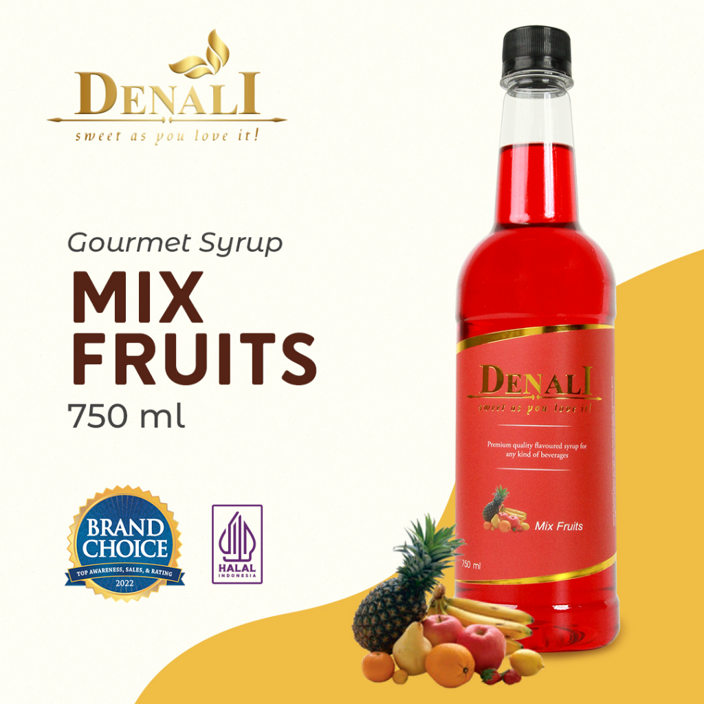 

Denali Gourmet Syrup - Mix Fruit