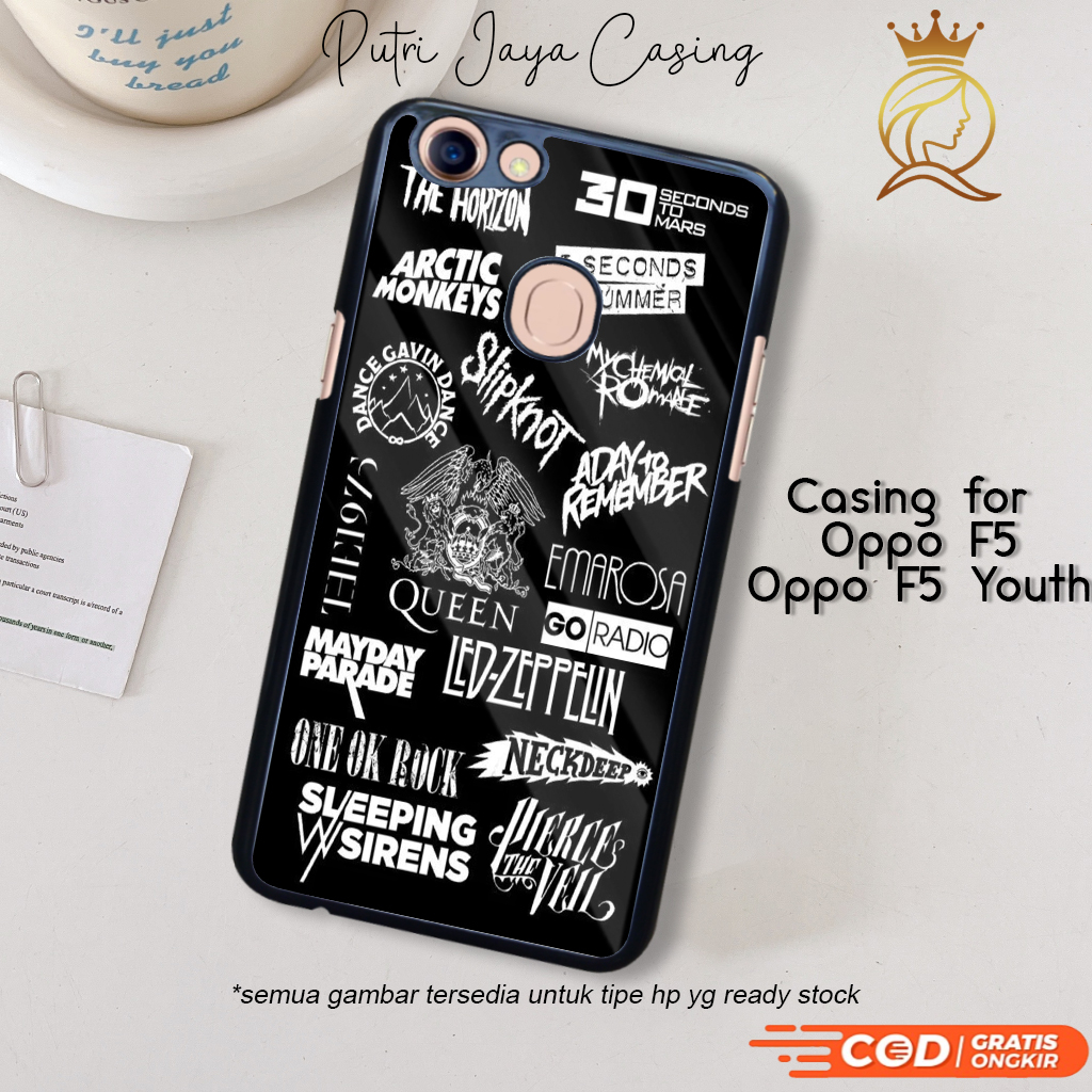 Case Hp Oppo F5 Oppo F5 Youth Casing Oppo F5 Oppo F5 Youth Motif AESTHEBAND3 Casing Terbaru Case Kar