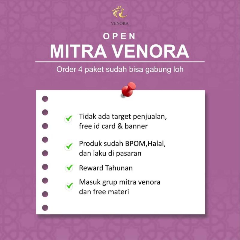 PAKET USAHA VENORA SKINCARE / SERUM ACNE LUMINOUS VENORA / GROSIR VENORA MURAH