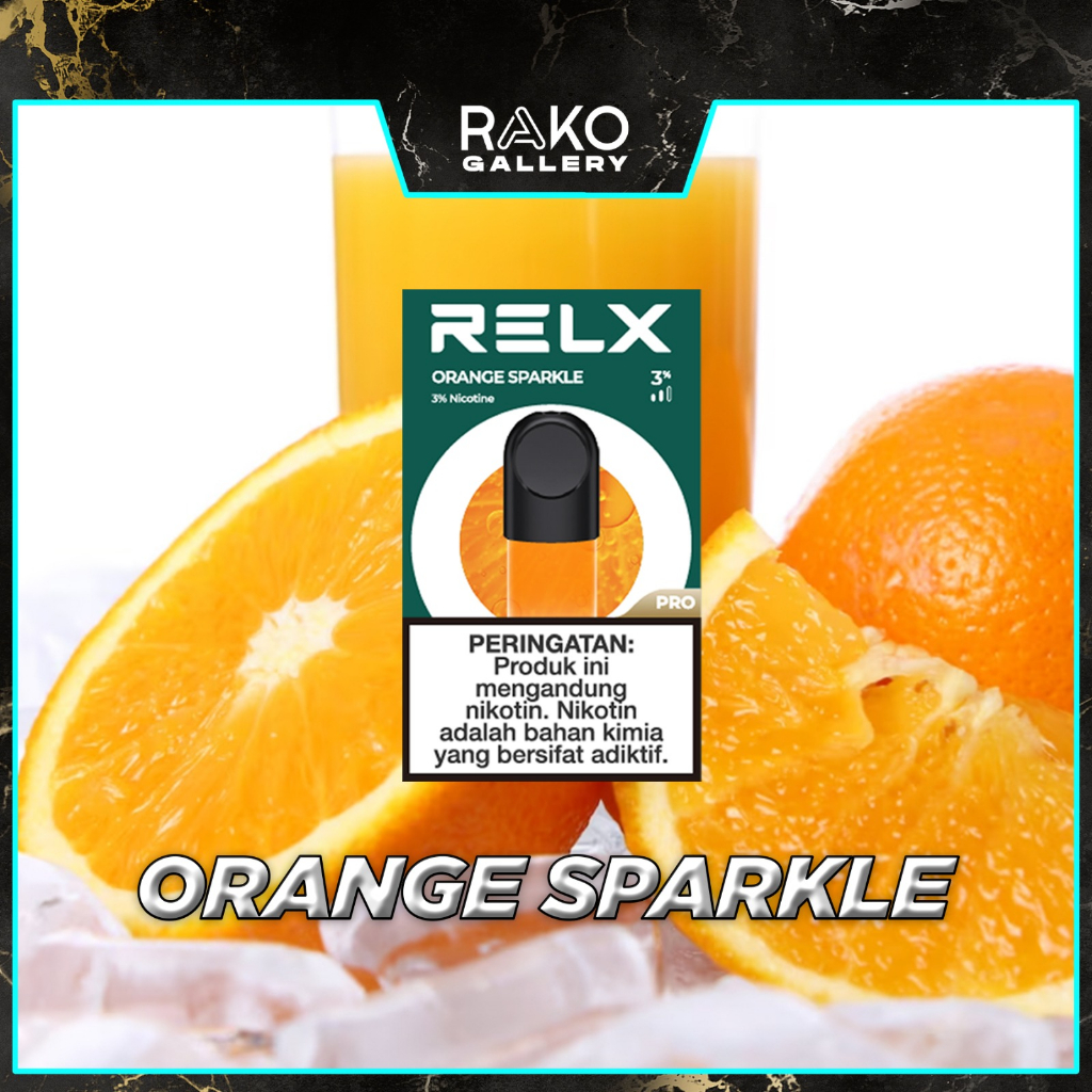 Relx Pod Pro Orange Sparkle
