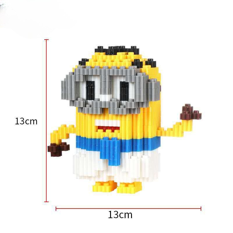 (Hello Girl) D14 Nano Block Mainan Edukasi Anak Anak Import