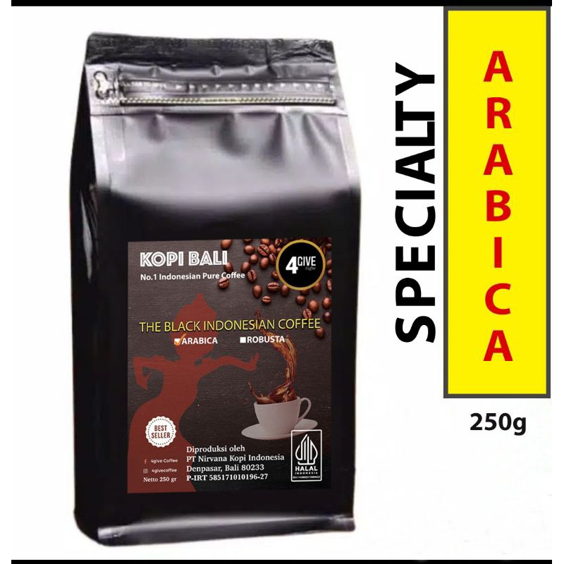 

KOPI TUBRUK ARABICA KINTAMANI 250Gr
