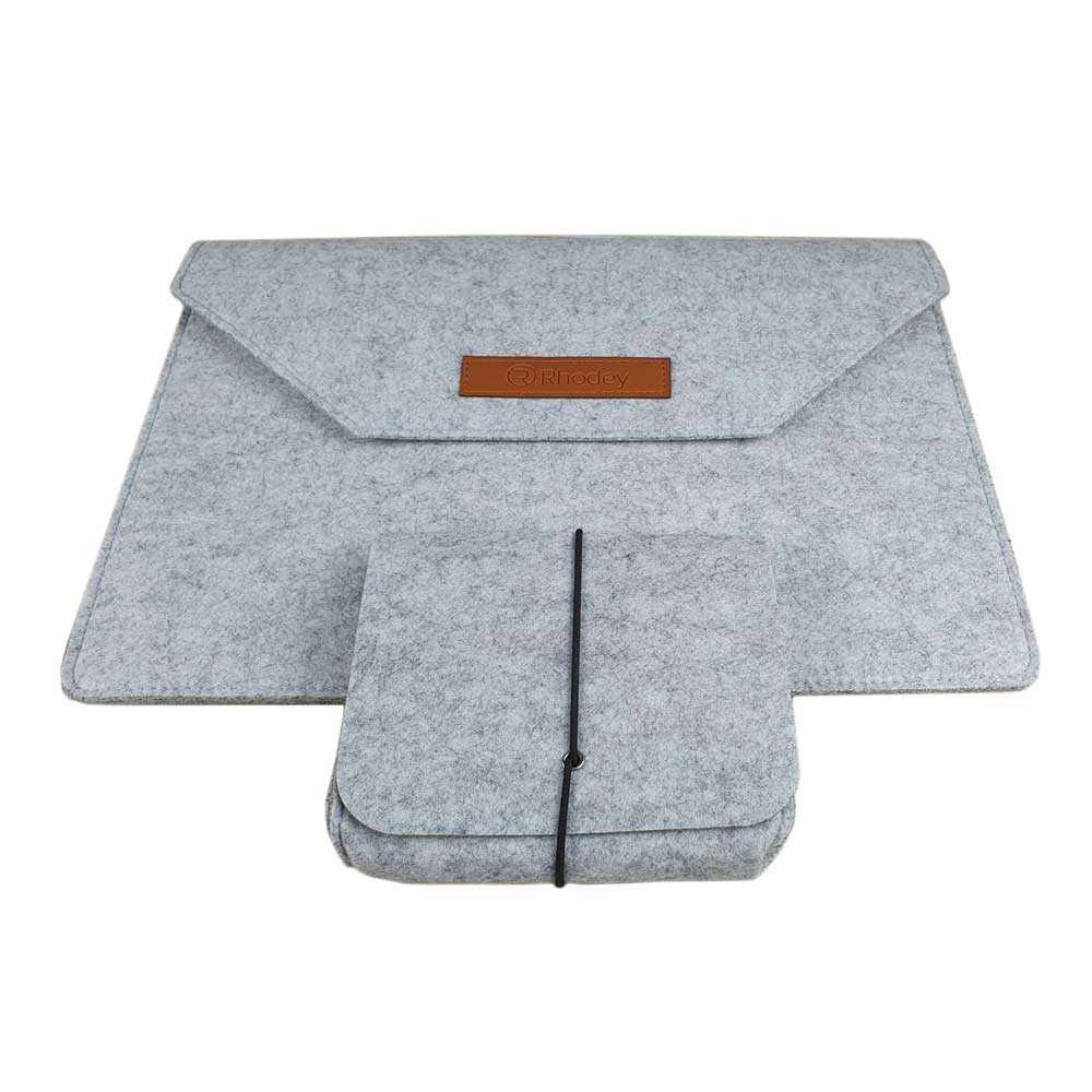 Tas macbook sleeve  Wool Envelope 15 inch Abu tua