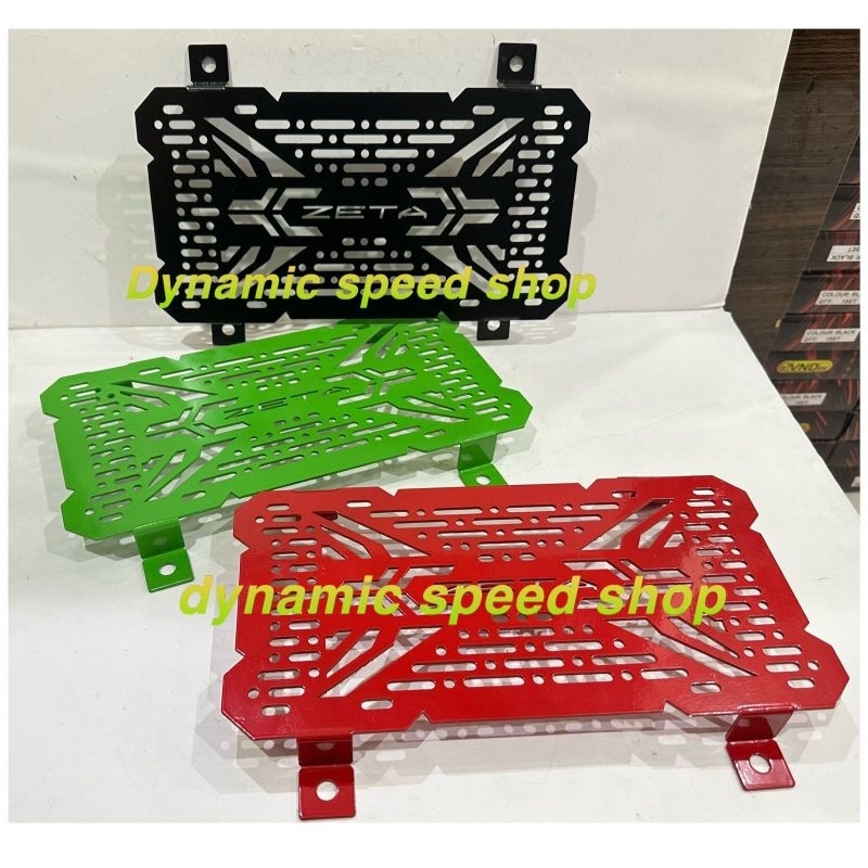 tutup radiator zeta ninja250 karbu cover pelindung radiator ninja250R