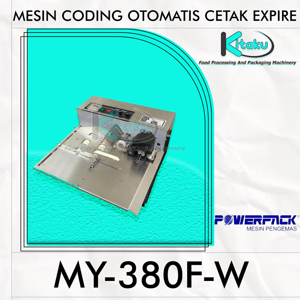 

Mesin Coding Otomatis Cetak Expire-Kode Produksi Powerpack-MY-380F-W