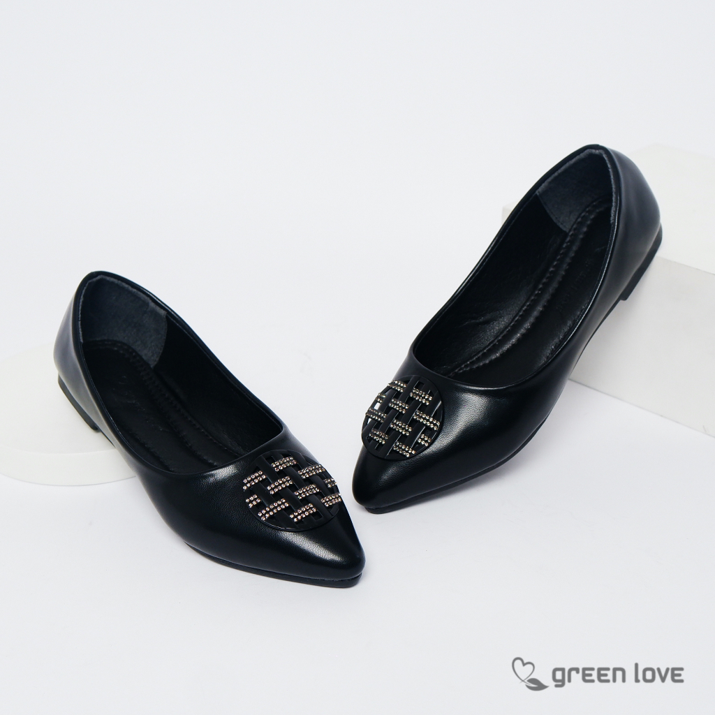 Green Love Sepatu Flatshoes Wanita GINA