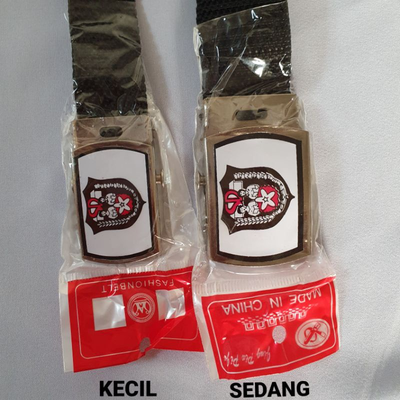 Sabuk ikat pinggang kecil 2,5cm kelas 1 2 3 SD putra putri bahan webing premium @12pcs