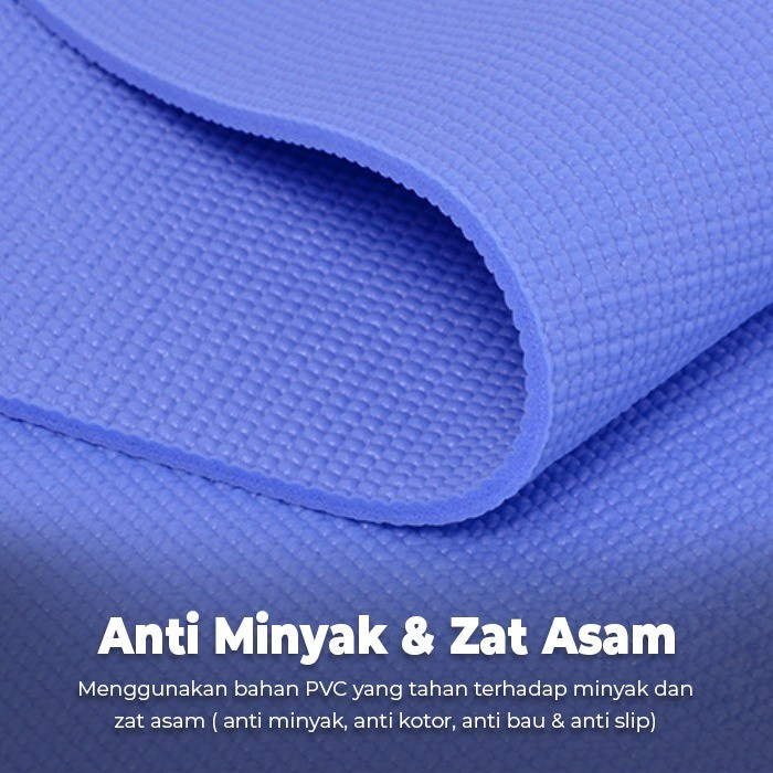 3 VARIAN UKURAN !! NBR Yoga Mat 15MM | Matras Latihan Anti Slip Mat Senam Yoga Mat Gym Matrass Fitness Karpet Matras