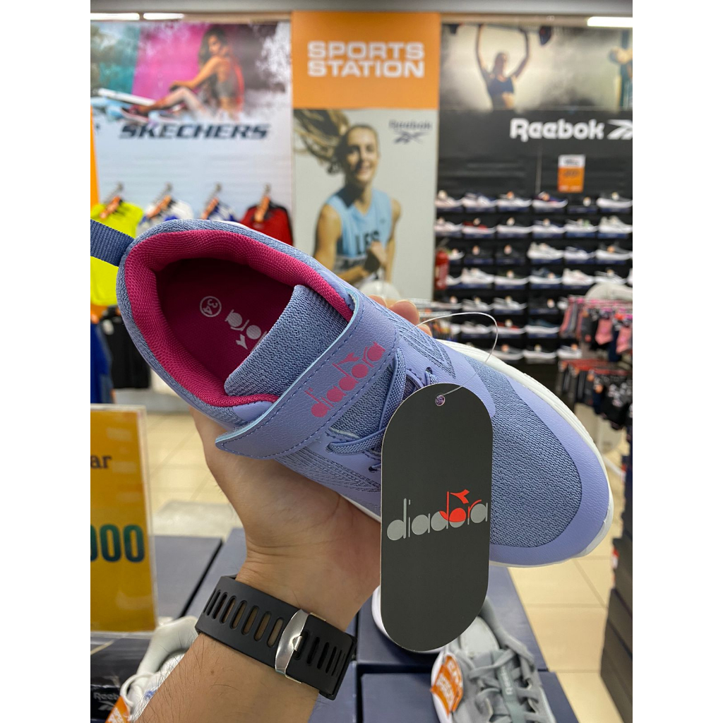 Diadora Fergal Jr Purple (Ungu) Kid's Shoes Original