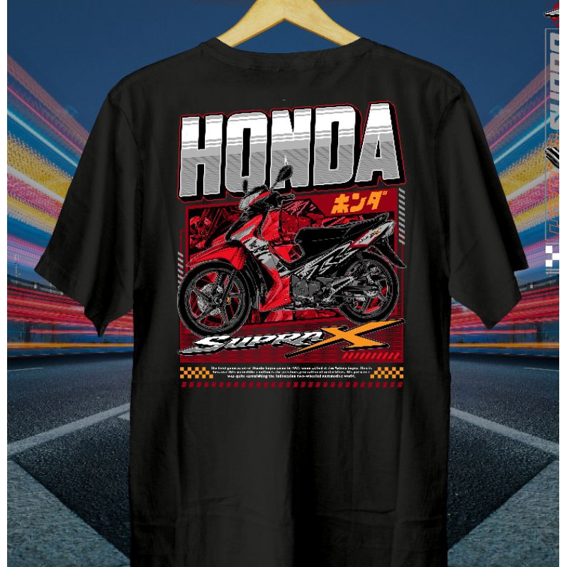 Kaos Motor Supra-x-125_Red // Kaos Supra-x-125_Red
