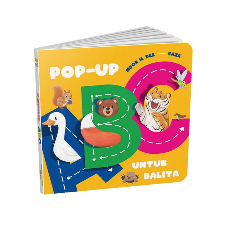 [Mizan] Buku Pop-Up ABC untuk Balita (Boardbook)