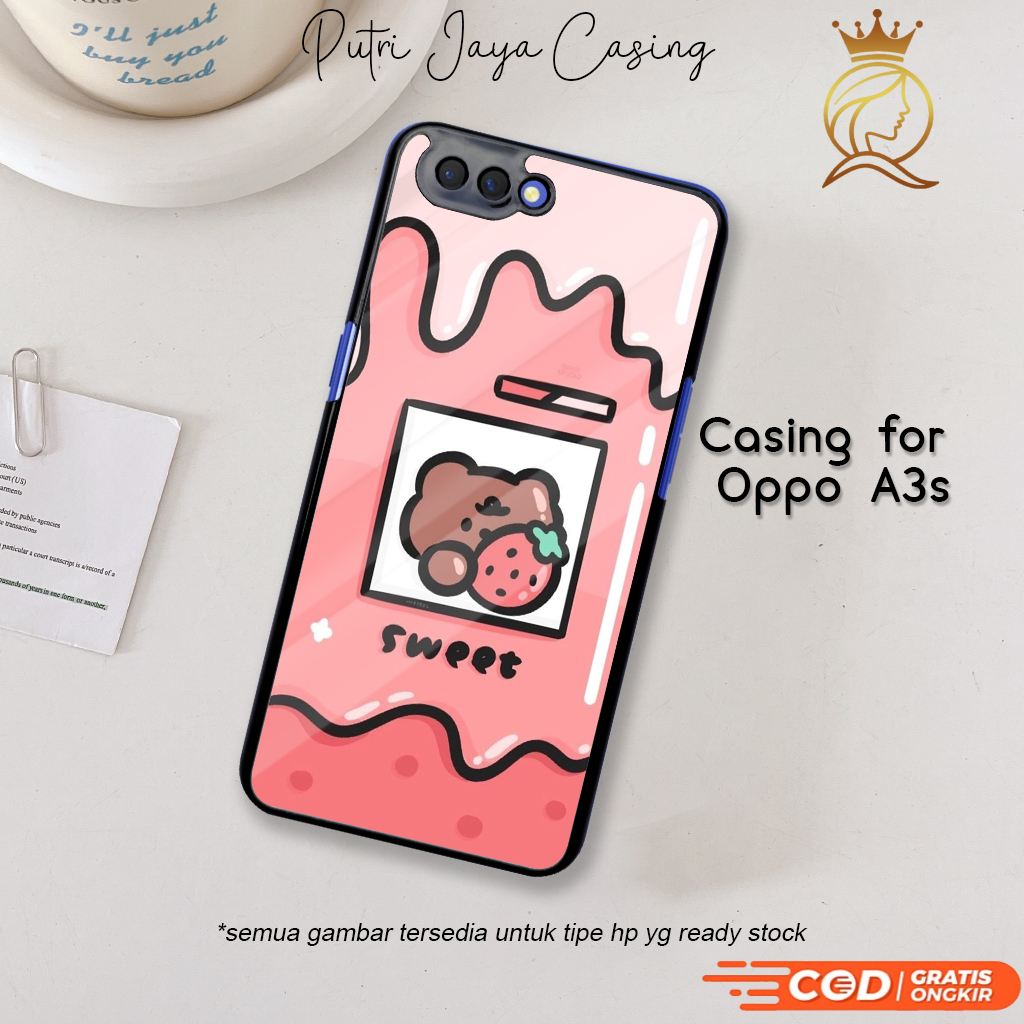 Case Hp Oppo A3s Oppo A3s Casing Oppo A3s Motif 06 CUTE Casing Terbaru Case Karakter Lucu Keren Casi