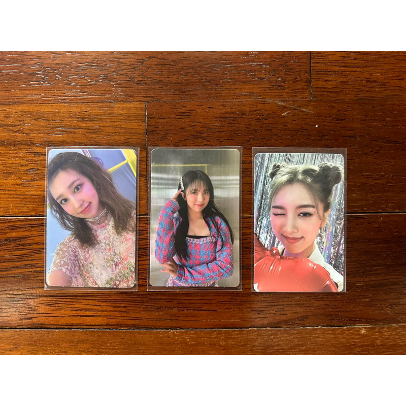 wooah photocard sora lucy joy wish woo ah