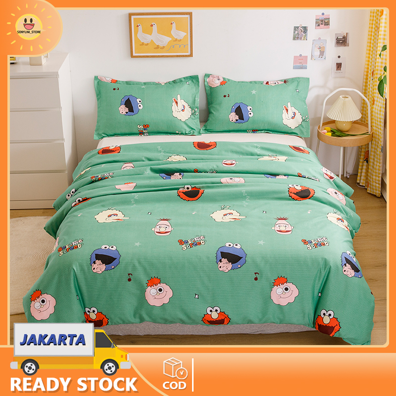 Cover Duvet/Sarung Selimut Penutup Only  Berkualitas Motif 160x200/180x200 Bed Cover