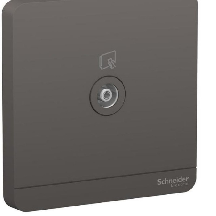 Soket TV Dark Gray DG Avatar On Schneider