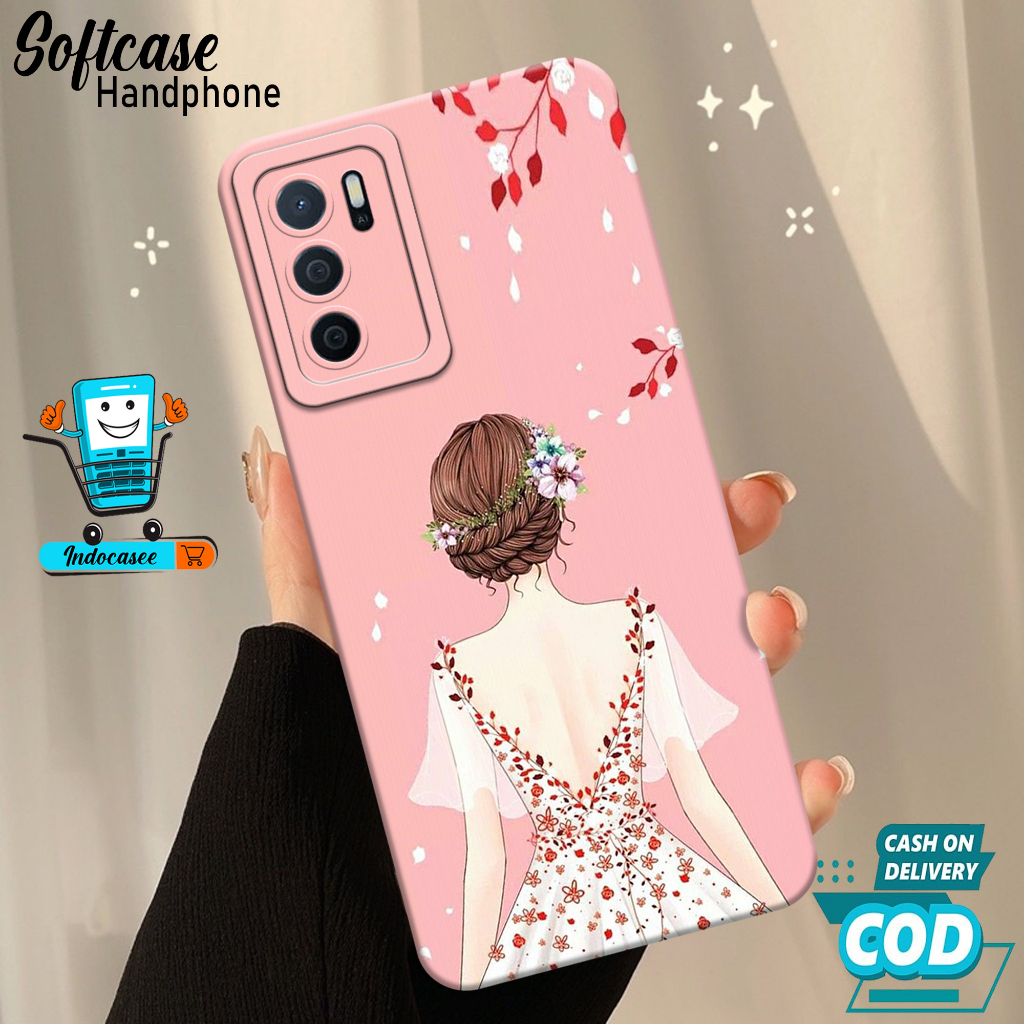 Case Hp Softcase Oppo A16 Case Hp Oppo A16 Silikon Hp Oppo A16 Casing Oppo A16 Motif Cartoon Keren -