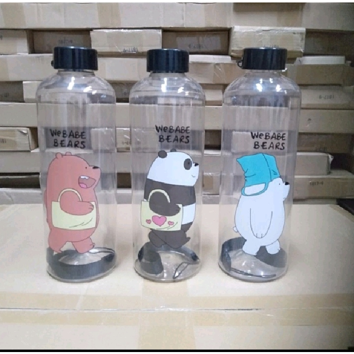 Botol Minum Jumbo We Babe Bear Warna Dengan Tali