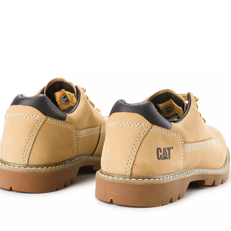 SEPATU BOOT CASUAL CATERPILLAR PRIA LOW BOOTS PENDEK ORIGINAL KULIT ASLI ORI CAT-91