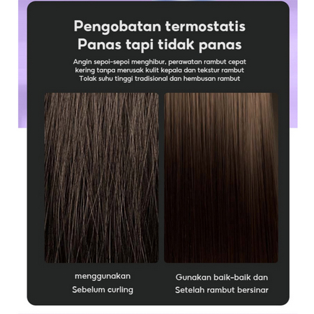 Hair Drayer Mini Alat Kecantikan Pengering Rambut Lipat Mini Ombre