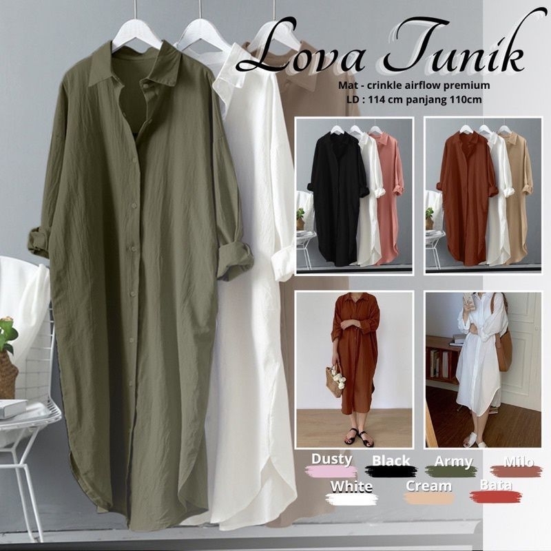 Madde Tunik//Long Tunik Over Size